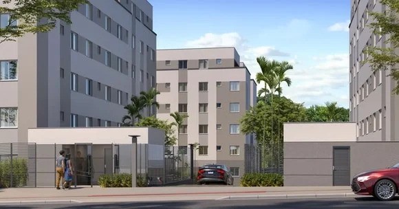 Apartamento, 2 quartos, 44 m² - Foto 1